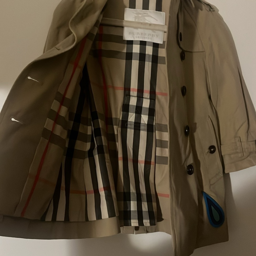 Toddler Burberry Trench Coat